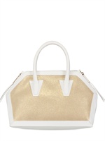 A DI ALCANTARA - GRAPHISCHE HANDTASCHE - GOLD