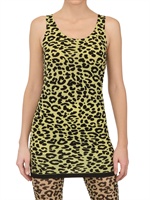 EMILIO CAVALLINI - COMPLETO IN LYCRA STAMPA LEOPARD - LEOPARDO