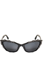 AGENT PROVOCATEUR - OCCHIALI DA SOLE CAT-EYE CON BORCHIE - NERO