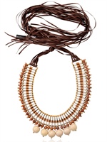 MICHELLE LOWE-HOLDER - ELISABETH COLLECTION NECKLACE - WHITE