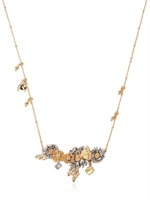 LES NÉRÉIDES - CHAMPÊTRE BEE NECKLACE - GOLD/SILVER