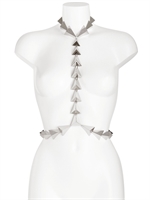 GIUSEPPE ZANOTTI - BODY GIOIELLO A CATENA - ARGENTO