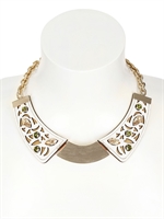 MRS DESIGN - WORLDWIDE ANIMALS WHITE COLLAR - WHITE