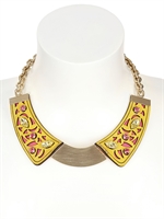 MRS DESIGN - WORLDWIDE ANIMALS YELLOW COLLAR - YELLOW