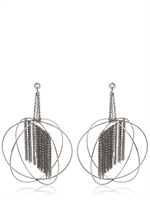ELLEBJ - WORLD EARRINGS - BLACK