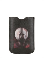 GIVENCHY - CUSTODIA IPHONE STAMPA MADONNA - NERO