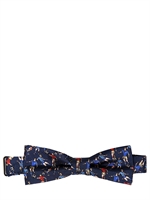 DOLCE & GABBANA - SILK FOOTBALL BOW TIE - NAVY