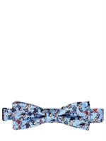 DOLCE & GABBANA - SILK FOOTBALL BOW TIE - SKY