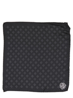 DOLCE & GABBANA - SILK TWILL POCKET SQUARE - NAVYBLAU