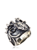 MANUEL BOZZI - DEER SILVER RING - SILVER