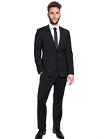 DOLCE & GABBANA - ABITO DUE BOTTONI IN MISTO LANA STRETCH - BLU SCURO