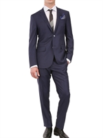 CORNELIANI - ABITO IN LANA S'180 - BLU