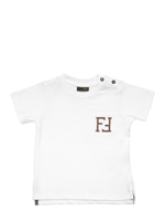 FENDI - LOGO T-SHIRT - WHITE