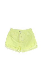 FENDI - LOGO PRINTED SWIMMING SHORTS - YELLOW FLUO
