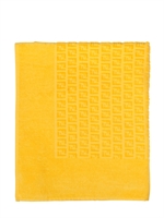 FENDI - LOGO BEACH TOWEL - YELLOW