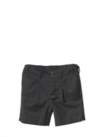 DOLCE & GABBANA - CHECKED POPLIN BERMUDA SHORTS - GREY BLUE