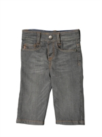 PAUL SMITH JUNIOR - 5 POCKET DENIM JEANS - GREY