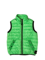 STONE ISLAND - DUCK FEATHER VEST - LIGHT GREEN