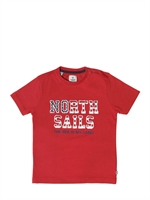 NORTH SAILS - JERSEY T-SHIRT - RED