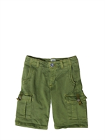 NORTH SAILS - STRETCH COTTON GABARDINE CARGO SHORTS - GREEN
