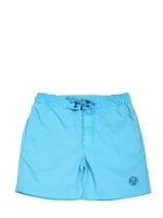 NORTH SAILS - RIPSTOP DYED NYLON SWIMMING SHORTS - LIGHT BLUE