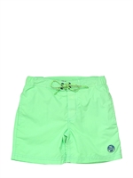 NORTH SAILS - RIPSTOP DYED NYLON SWIMMING SHORTS - GREEN