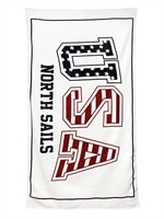 NORTH SAILS - BEACH TOWEL - WHITE/BLUE/RED
