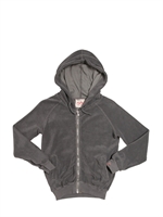 MYTHS - WASHED COTTON FLEECE SWEATSHIRT - GREY