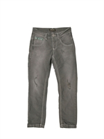 ROBERTO CAVALLI - 5 POCKET DESTROYED JEANS - GREY