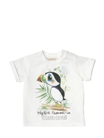 ROBERTO CAVALLI - COTTON JERSEY PRINTED T-SHIRT - WHITE