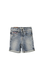 ARMANI JUNIOR - DENIM BERMUDA SHORTS - DENIM WASHED