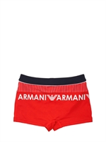 ARMANI JUNIOR - SWIMMING TRUNKS - RED