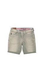 ARMANI JUNIOR - COLOURED BULL BERMUDA SHORTS - MILIT.GREEN