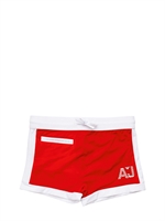 ARMANI JUNIOR - SWIMMING TRUNKS - RED