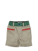 STELLA MCCARTNEY KIDS - COTTON DRILL SHORTS - BEIGE