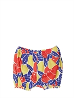 RYKIEL ENFANT - COTTON POPLIN SHORTS - MULTI
