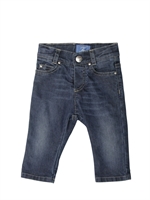 FAY - 5 POCKETS SLIM FIT DENIM JEANS - DENIM WASHED