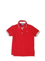 FAY - COTTON PIQUET POLO - RED