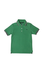 FAY - COTTON PIQUET POLO - GREEN