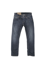 DKING - 5 POCKETS STONE WASHED SLIM FIT DENIM - DENIM
