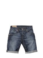DKING - 5 POCKETS BAGGY DENIM BERMUDA SHORTS - DENIM