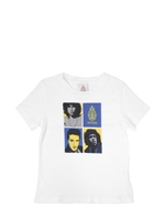 DKING - PRINTED VINTAGE T-SHIRT - WHITE