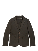 DKING - STRETCH POPLIN BLAZER - DARK GREEN