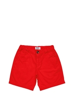 MOSCHINO KID - PARACHUTE CLOTH SHORTS - RED