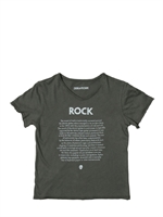 ZADIG&VOLTAIRE - PRINTED COTTON JERSEY V NECK T-SHIRT - MILITARY GREEN