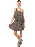 ISABEL MARANT ÉTOILE - KLEID AUS SEIDENKREPP MIT STERNENDRUCK - MULTI