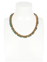 ISAJON - SHANTI NECKLACE - GREEN