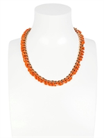 ISAJON - SHANTI NECKLACE - ORANGE
