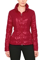 ARMANI JEANS - EXTRA-LEICHTE NYLONJACKE MIT KAPUZE - ROT