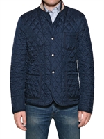 BURBERRY BRIT - QUILTED NYLON JACKET - NAVY